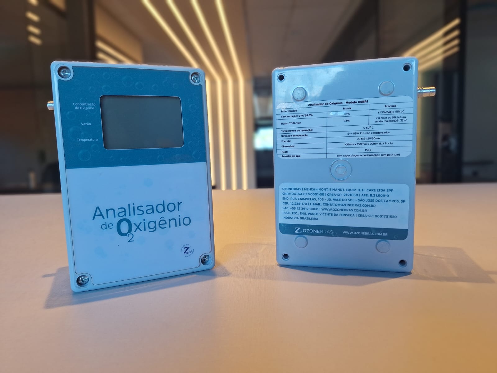 Analisador de Oxigênio